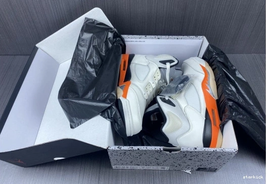 Air DC1060-100 Total Orange Jordan DC1060-100 5 Retro 0510